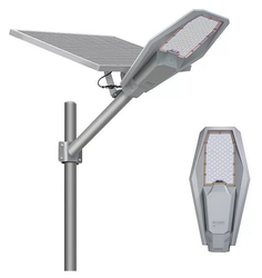 LED pouliční solární osvětlení s držákem WARRIOR 360W, 36000mAh, panel 40W