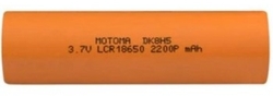 Baterie nabíjecí Li-Ion 18650 3,7V/2200mAh 5C MOTOMA