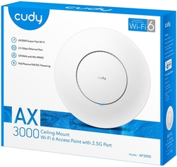 Cudy AP3000 Wi-Fi 6 Access Point, AX3000