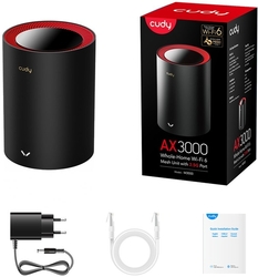 Cudy M3000 Wi-Fi 6 Mesh System, AX3000