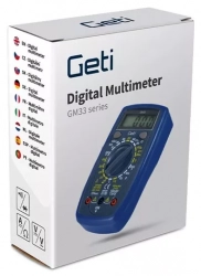 Multimetr GETI GM33A