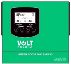 Solární regulátor MPPT VOLT GREEN BOOST 4000 BYPASS 4kW pro fotovoltaický ohřev vody - Doprava zadarmo !!! 