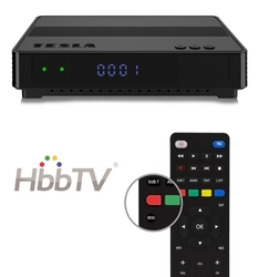 TESLA HYbbRID TV TH210 - set-top box DVB-T2 s HbbTV (H.265/HEVC)